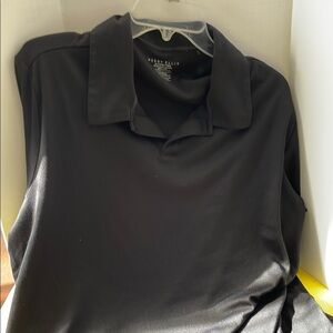 Perry Ellis Black Polo Shirt